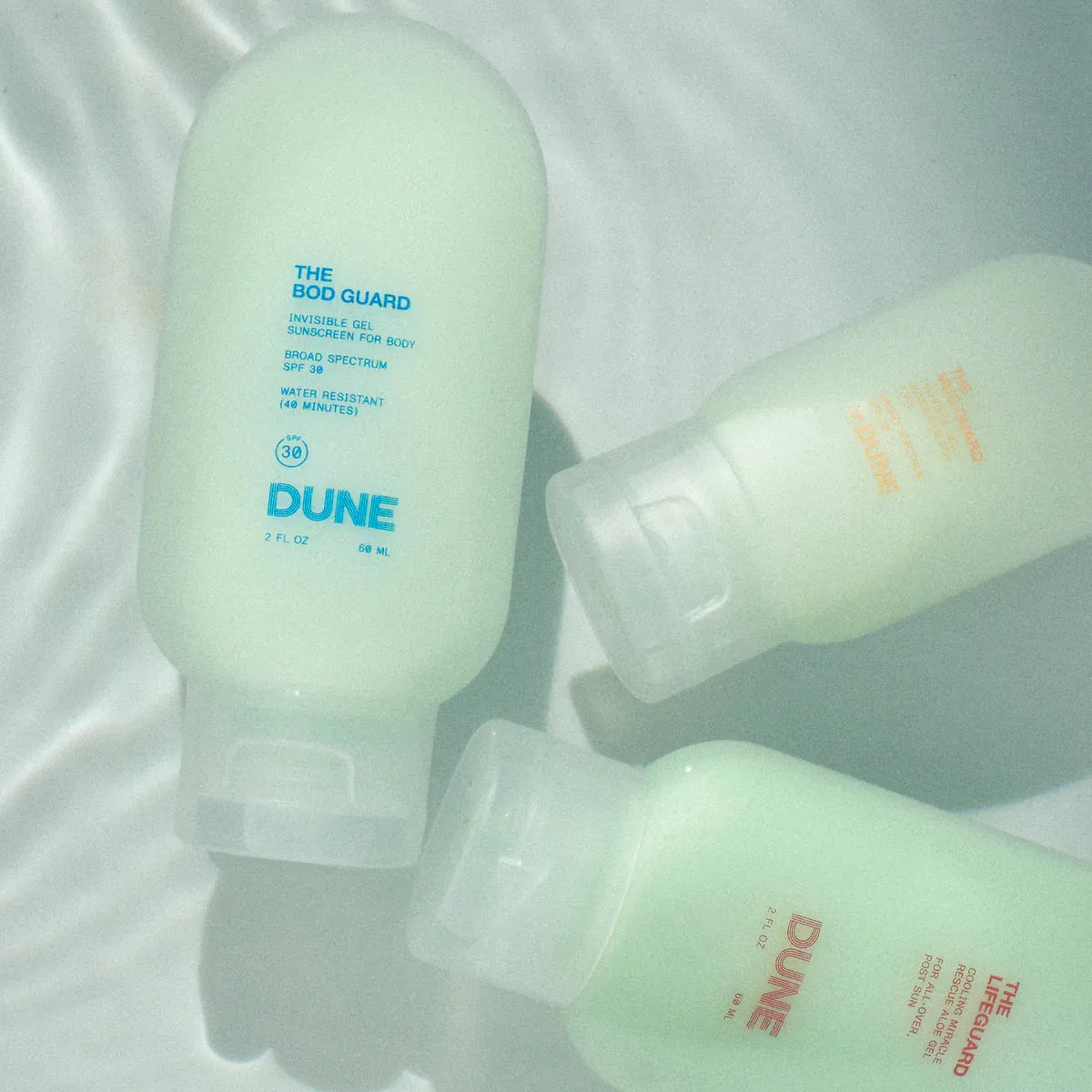 THE JETSETTER GELLY PACK Sunscreen :: Travel Minis