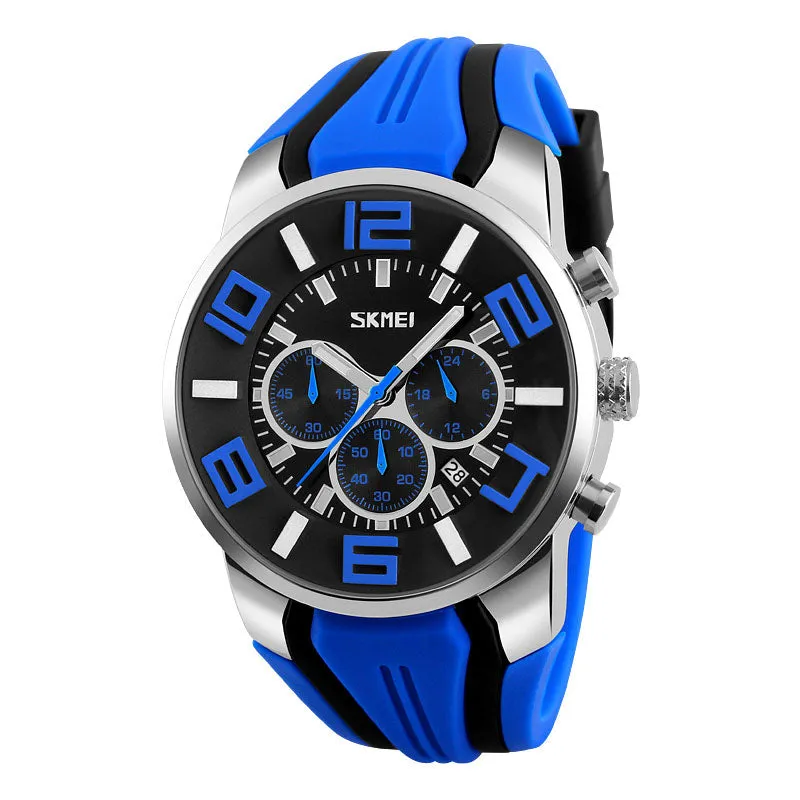 Three-dimensional sports fashion six-pin men's watch W2391828