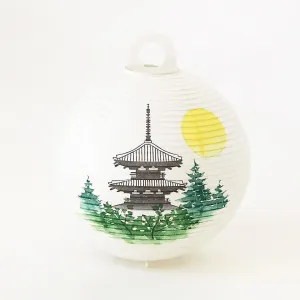 THREE-STORIED PAGODA, Letter Lantern, Gifu Chochin