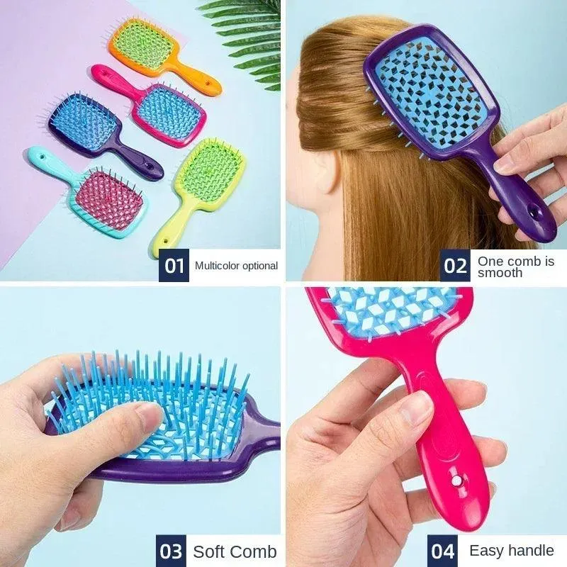Ultimate Detangling Hair Brush: Effortless Styling - Smooth & Gentle